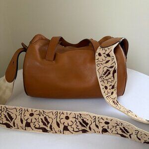 The Row Drum Bag 10 Brown Beaded Rare